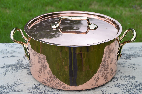 French Copper Pans their Names and Uses 2/4 - POTS WITH LIDS!