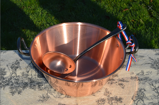 Jam Pans New and Antique Copper Jam Confiture Jelly Pans - FREE SHIPPING WORLDWIDE